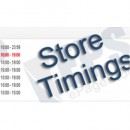 Store Timings